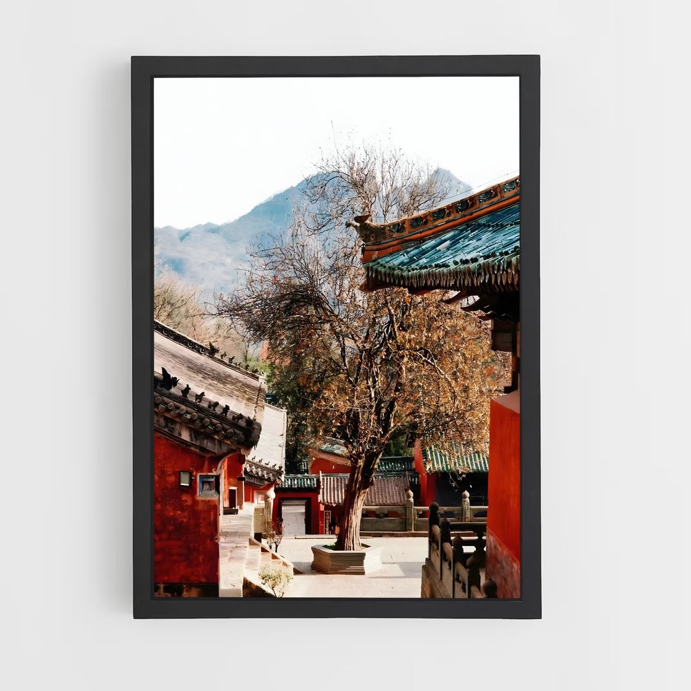 Poster L'Arbre des Sages – affiche Kung Fu (vue 2)